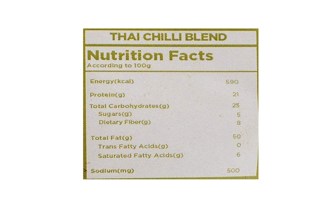 Nutty Gritties Thai Chilli Blend    Pack  225 grams